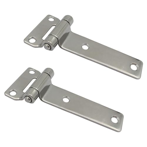 2pcs Erosionsbeständige Stahlscharniere Hohe Belastungskapazität Starke Möbel Für Schifffahrtsbehälter Und Möbel Starke Behältertür von HGZHNAT