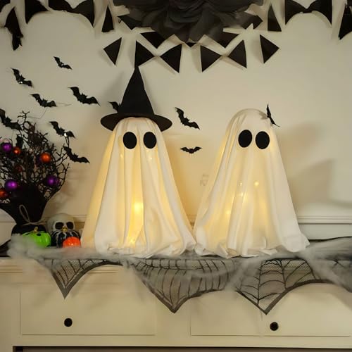 2pcs Halloween Deko Leuchtend Geister, Ghosty Specter Dekorationen, Scary Specter Indoor Home Mantel Und Tischplatte 2pcs Halloween Deko Leuchtend Geister, Ghosty Specter Dekorationen, Scary Specter Indoor Home Mantel Und Tischplatte von HGZHNAT