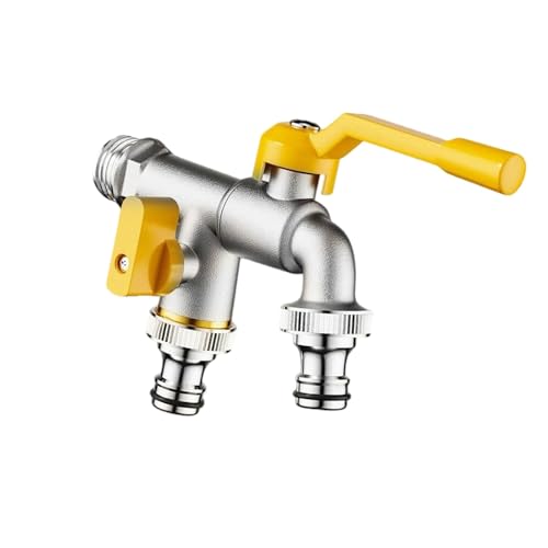 Außengartenschlauch Wasserhahn Adapter Wasserhahn Freien Freien Mit Einem Einlass Und Zwei Steckdosen Die Dauerhafte Wassertanks Stecker Dauern Außengartenschlauch Wasserhahn Adapter Wasserhahn Freien Freien Mit Einem Einlass Und Zwei Steckdosen Die Dauerhafte Wassertanks Stecker Dauern von HGZHNAT