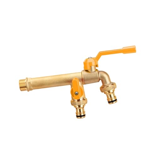 Außengartenschlauch Wasserhahn Adapter Wasserhahn Freien Freien Mit Einem Einlass Und Zwei Steckdosen Die Dauerhafte Wassertanks Stecker Dauern Außengartenschlauch Wasserhahn Adapter Wasserhahn Freien Freien Mit Einem Einlass Und Zwei Steckdosen Die Dauerhafte Wassertanks Stecker Dauern von HGZHNAT