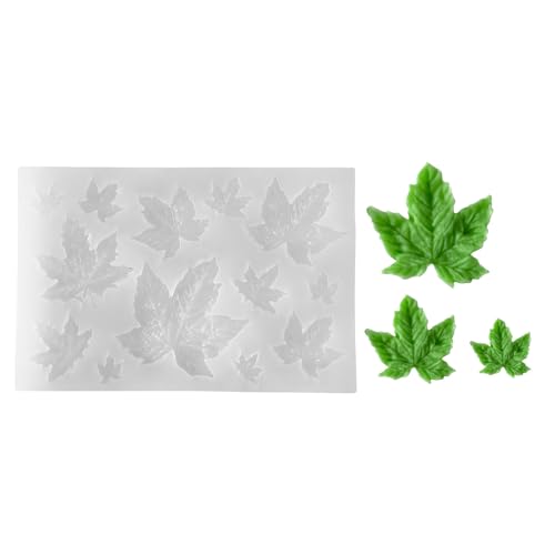 Blatt Silikonkuchenform, Mehrzweckfondant Formen, Zum Herstellen Von Kerzenseife Schokoladenkuchen Back Natürliche Texturhandwerksform Blatt Silikonkuchenform, Mehrzweckfondant Formen, Zum Herstellen Von Kerzenseife Schokoladenkuchen Back Natürliche Texturhandwerksform von HGZHNAT