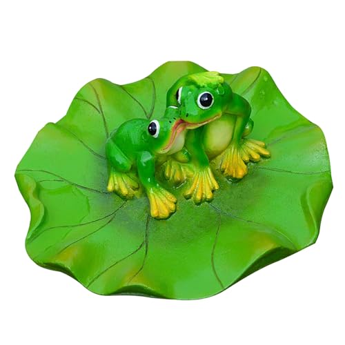 Cartoon Schwimmende BlattfröSche Skulptur, Deko Miniteich, Teichdeko Miniteich, Garten I-m Freien Teich Schwimmende Teichdeko, Bankette Schwimmende Dekorationen, Fischtanks Schwimmende Ornamente Cartoon Schwimmende BlattfröSche Skulptur, Deko Miniteich, Teichdeko Miniteich, Garten I-m Freien Teich Schwimmende Teichdeko, Bankette Schwimmende Dekorationen, Fischtanks Schwimmende Ornamente von HGZHNAT