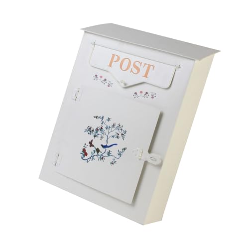 HGZHNAT Dekorative Eisen Mailbox Mit Vogelkunstwerk Outdoor Verwenden Sie Korrosionsbeständige Finish High Kapazitäts Mail Speicher Antique Metall Mailbox HGZHNAT Dekorative Eisen Mailbox Mit Vogelkunstwerk Outdoor Verwenden Sie Korrosionsbeständige Finish High Kapazitäts Mail Speicher Antique Metall Mailbox von HGZHNAT