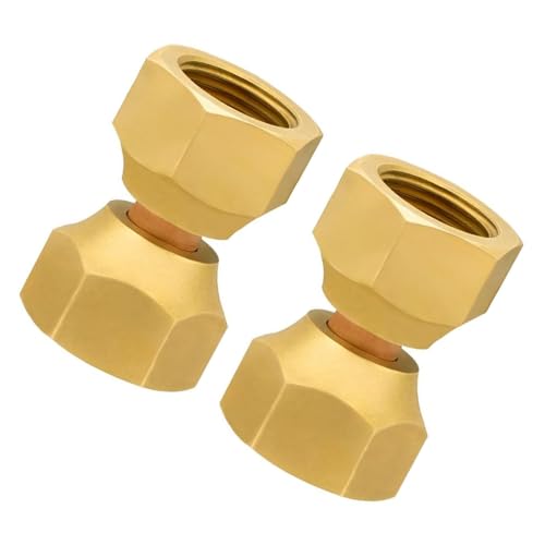 Doppelte Rotierende Robuste Messingfackter Adapter Anpassungen Für Gashydrauliksysteme Einfache Installationsdesign 2PCS Set Doppelte Rotierende Robuste Messingfackter Adapter Anpassungen Für Gashydrauliksysteme Einfache Installationsdesign 2PCS Set von HGZHNAT