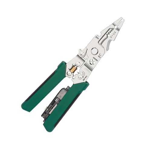 Drahtstripper Werkzeug Multitool Zange Strippschneider Crimping Kabel Drähte Schneider Elektriker Reparaturwerkzeugdrahtabzüge von HGZHNAT