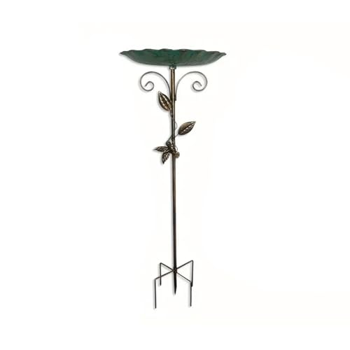 Eleganter Garten Vogelhieb Freien Mit Rostbeständiger Eisendesign Winterfestes Wasserstation Für Wilde Vögel Wetterfeste Wilde Vogelwasserschale Eleganter Garten Vogelhieb Freien Mit Rostbeständiger Eisendesign Winterfestes Wasserstation Für Wilde Vögel Wetterfeste Wilde Vogelwasserschale von HGZHNAT