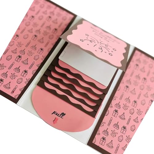 Festival Waterfall Styles Geschenkkarten Präsentation Broschüre, Individuelle Cover Saisonale Keepsakes Handgeschrieben, Umschlag Hochwertige Und Coole Karte von HGZHNAT