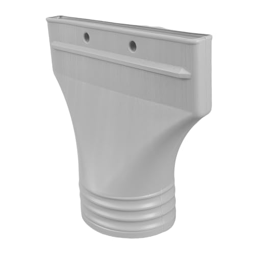 Flacher Abluftschlauch Adapter Fenster, Flacher Abluftschlauch Fensterdurchführung, Fensterdurchführung Klimaanlage, Abflachter Schlauchluftentlüftungsadapter Mit Sicherer Verriegelungs Tab von HGZHNAT