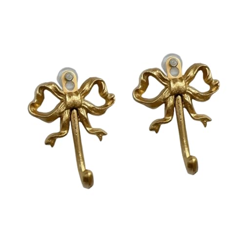 HGZHNAT 2pcs Vintage Eisen Bowknot Haken Metall Dekorative Wandhaken Rostbricht HGZHNAT 2pcs Vintage Eisen Bowknot Haken Metall Dekorative Wandhaken Rostbricht von HGZHNAT