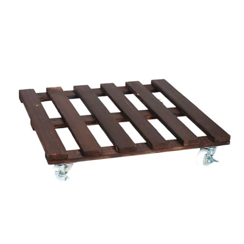 HGZHNAT Carbonisierte Holzpflanzentöpfe Tablett Bewegliche Rollbasis Mehrzweck Gartenwerkzeug Mit Glattem Rad Insektenresistent Rolling Plant Plattform HGZHNAT Carbonisierte Holzpflanzentöpfe Tablett Bewegliche Rollbasis Mehrzweck Gartenwerkzeug Mit Glattem Rad Insektenresistent Rolling Plant Plattform von HGZHNAT