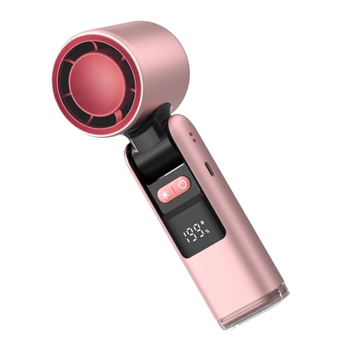 HGZHNAT Faltbare Kabellose Lüfter Staubgebläse Handheld Motorventilator 199 Geschwindigkeit Für Frauen Männer Computer Reinigung Outdoor Büro Faltbar Schreibtischventilator von HGZHNAT