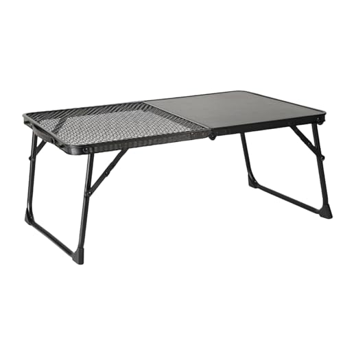 HGZHNAT Klapptisch Camping, Camping Tisch Faltbar, Camping Beistelltisch, Kippschutz, Hochtemperaturbeständig, Outdoor Halb Meshes Klapptisch, Tragbare Picknicks Barbecue Tisch Leichte Picknik HGZHNAT Klapptisch Camping, Camping Tisch Faltbar, Camping Beistelltisch, Kippschutz, Hochtemperaturbeständig, Outdoor Halb Meshes Klapptisch, Tragbare Picknicks Barbecue Tisch Leichte Picknik von HGZHNAT