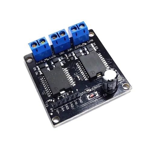HGZHNAT MC33886 Motorfahrermodul 4 Ausgibt Roboter Intelligenter Fahrzeugmotor Stepper Motor 6.5V-24V 5A Stepper Motor Controller von HGZHNAT