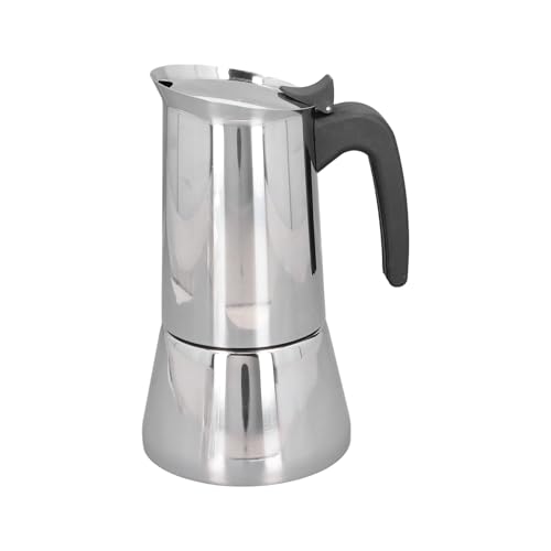 HGZHNAT Professionelle Kaffeetöpfe Nicht Stahler Stahl 2/4 Tasse Kapazität Für Reichhaltige Espressos Die Mit Gasherd Gaskeramik Gasherd Geeignet Sind. HGZHNAT Professionelle Kaffeetöpfe Nicht Stahler Stahl 2/4 Tasse Kapazität Für Reichhaltige Espressos Die Mit Gasherd Gaskeramik Gasherd Geeignet Sind. von HGZHNAT