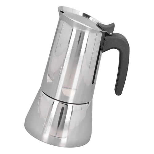 HGZHNAT Professionelle Kaffeetöpfe Nicht Stahler Stahl 2/4 Tasse Kapazität Für Reichhaltige Espressos Die Mit Gasherd Gaskeramik Gasherd Geeignet Sind. HGZHNAT Professionelle Kaffeetöpfe Nicht Stahler Stahl 2/4 Tasse Kapazität Für Reichhaltige Espressos Die Mit Gasherd Gaskeramik Gasherd Geeignet Sind. von HGZHNAT