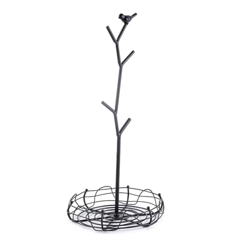 HGZHNAT Robuster Metallbecherhalter Mit Verstellbarem Haken Für Die Wandmontage Schale Trocknungsregal Küche Aufbewahrungslösung Metall Wasserbecher Organisatoren HGZHNAT Robuster Metallbecherhalter Mit Verstellbarem Haken Für Die Wandmontage Schale Trocknungsregal Küche Aufbewahrungslösung Metall Wasserbecher Organisatoren von HGZHNAT