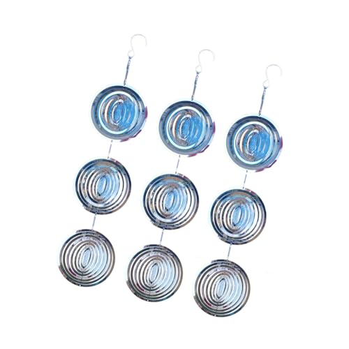 HGZHNAT Rotierende Reflektierende Gartenverzierungen Edelstahl Vogel Scarer Outdoor Dekorative Spinner Korrosions Widerstand HGZHNAT Rotierende Reflektierende Gartenverzierungen Edelstahl Vogel Scarer Outdoor Dekorative Spinner Korrosions Widerstand von HGZHNAT