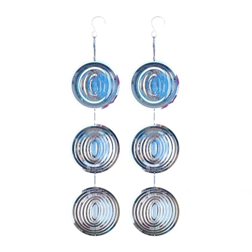 HGZHNAT Rotierende Reflektierende Gartenverzierungen Edelstahl Vogel Scarer Outdoor Dekorative Spinner Korrosions Widerstand HGZHNAT Rotierende Reflektierende Gartenverzierungen Edelstahl Vogel Scarer Outdoor Dekorative Spinner Korrosions Widerstand von HGZHNAT