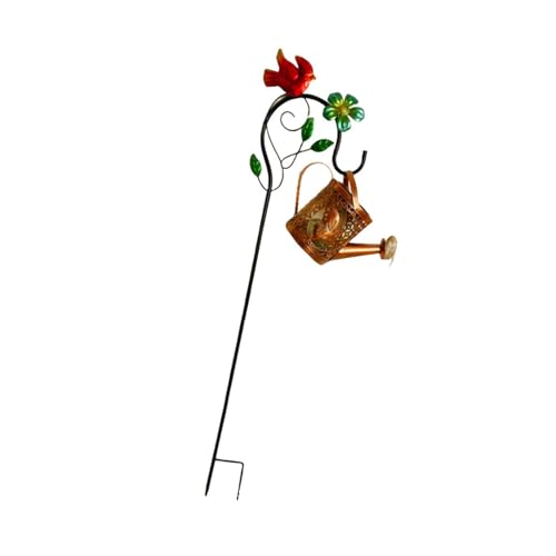 HGZHNAT Solarenergiewässerung Kann Wasserdichtes Design Automatische Nachtbeleuchtung Eisengarten Dekoration Für Rasenweg Für Solarantrieb Landschaftsbeleuchtung von HGZHNAT