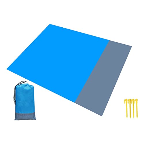 HGZHNAT Stranddecke Sandproof Large Strandmatte wasserdichte Picknicksdecke Leichte Outdoor Stranddecke Für Strandpicknicks HGZHNAT Stranddecke Sandproof Large Strandmatte wasserdichte Picknicksdecke Leichte Outdoor Stranddecke Für Strandpicknicks von HGZHNAT
