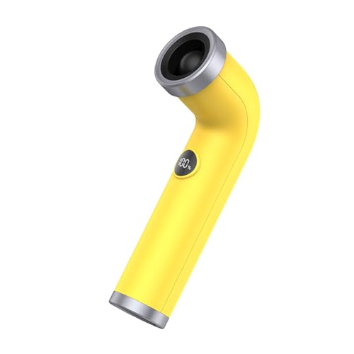 HGZHNAT Tragbarer Handheld Electric 100 Speak Desk Lüfter 3000 MAh Kühllüfter Mit Digitalem Display Wiederaufladbare Kühlgerät Fitnessstudio Wiederherstellung Turbos Lüfter von HGZHNAT