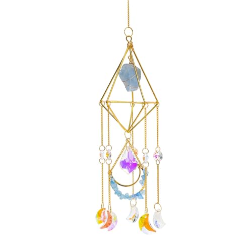 HGZHNAT Translucents Kristallprismen Winde Chimes Für Die Gartendekoration Erzeugt Kaleidoskopisches Lichtmuster Sonnenlicht BRUNKTIONIERT HGZHNAT Translucents Kristallprismen Winde Chimes Für Die Gartendekoration Erzeugt Kaleidoskopisches Lichtmuster Sonnenlicht BRUNKTIONIERT von HGZHNAT