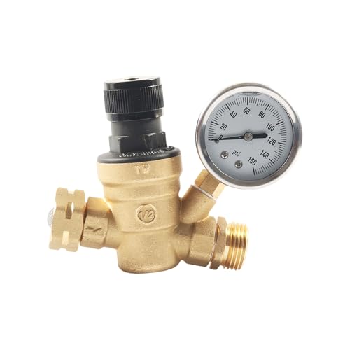 Hohe Genauigkeit Präzisem Einstellbare Wasserdruckventile In Silikonölmessgeräten Und Messing Doppelfilter Design US Standard Schlauchanschluss Hohe Genauigkeit Präzisem Einstellbare Wasserdruckventile In Silikonölmessgeräten Und Messing Doppelfilter Design US Standard Schlauchanschluss von HGZHNAT