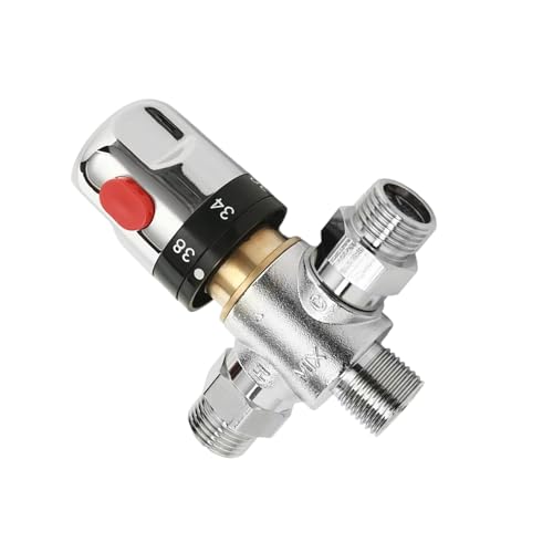 Messing Plattierte Thermostatische Mischventile Einfache Installationstemperaturregelung Für Badezimmer Und Sanitärsysteme Starke Messing Elektroplated von HGZHNAT