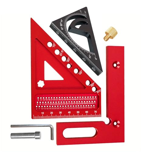 Professionelle Holzbearbeitungswinkel Finder Werkzeug Aluminiumkonstruktion 0-180 Gradmessung Für Tischleraufgaben Aluminiummesswerkzeug Geeignet Professionelle Holzbearbeitungswinkel Finder Werkzeug Aluminiumkonstruktion 0-180 Gradmessung Für Tischleraufgaben Aluminiummesswerkzeug Geeignet von HGZHNAT