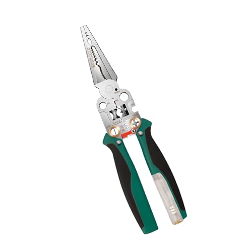 Professioneller Drahtstripper Mit Gebäuden Spannungsdetektor Für 0 8-3 2 Mm Kabel Nicht Schlau Ergonomisch Grip Stahlblattdrahtstripper Crimper Mit Spannungstester von HGZHNAT