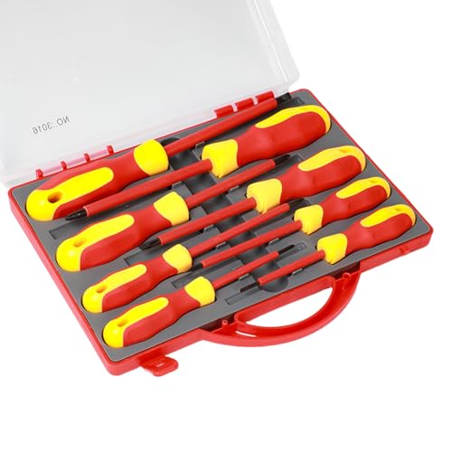Professioneller Isolierter Schraubendreher Set Mit Austauschbarem Magnetkopf Mit Nicht Gleitender Für Elektrische Elektrikerschraubendreher Set von HGZHNAT