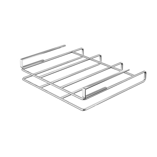 Tassenhalter Schrankeinsatz, Tassenhalter Schrank, Rostfeste Metallhängeregal, Für Küche Unter Schrank Aufbewahrung, Einfach Installation Schneidebretthalter Mit Haken Raum Küchenutensilienhalter von HGZHNAT