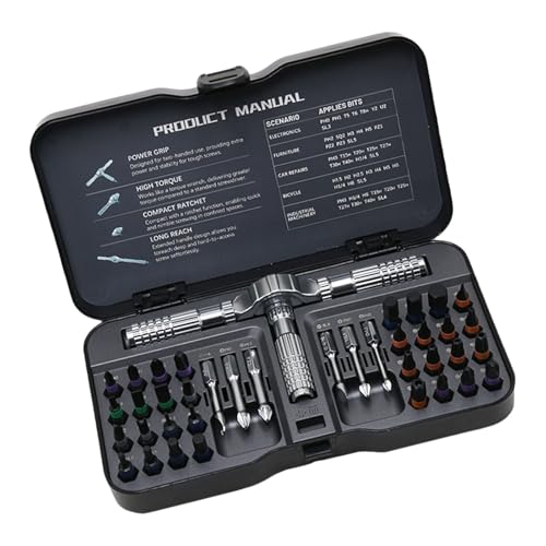 Tragbarer Mehrzweck 40pcs Ratcheting Schraubendreherkorrosions Widerstandsfähige Ergonomische Speicherbox Mechanik Tragbarer Mehrzweck 40pcs Ratcheting Schraubendreherkorrosions Widerstandsfähige Ergonomische Speicherbox Mechanik von HGZHNAT