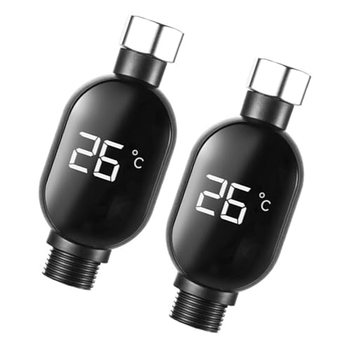 Upgrades In Echtzeit Wassertemperatur Display Duschkopf Nicht Stahlanschluss Allgemeine Badezimmerkompatibilität Kleine Sensoren Duschkopf von HGZHNAT