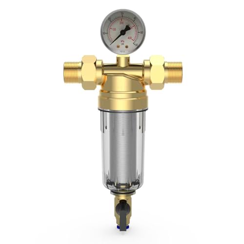 Upgrades Messing Sediment Wasser Vor Filter Mit Rückspülenfunktion Wiederverwendbares Wasser Sedimentfilter Für Heimleitungssysteme Upgrades Messing Sediment Wasser Vor Filter Mit Rückspülenfunktion Wiederverwendbares Wasser Sedimentfilter Für Heimleitungssysteme von HGZHNAT