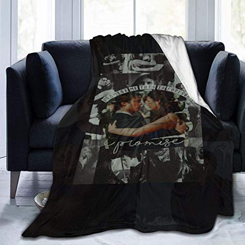 HGdggvd The Vampire Diaries Throw Blankets Games Blanket, Lustige Decke für Couchbett Wohnzimmer, Cute Throw Send Tochter/Sohn Benutzerdefinierte Decke 50 'x40' von HGdggvd