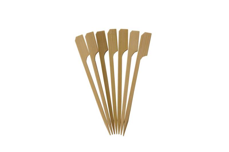 HH-Haushalt Grillbesteck-Set Bambus Party-Picker (Fingerfood-Spieße) 100 Stück 10cm lang von HH-Haushalt