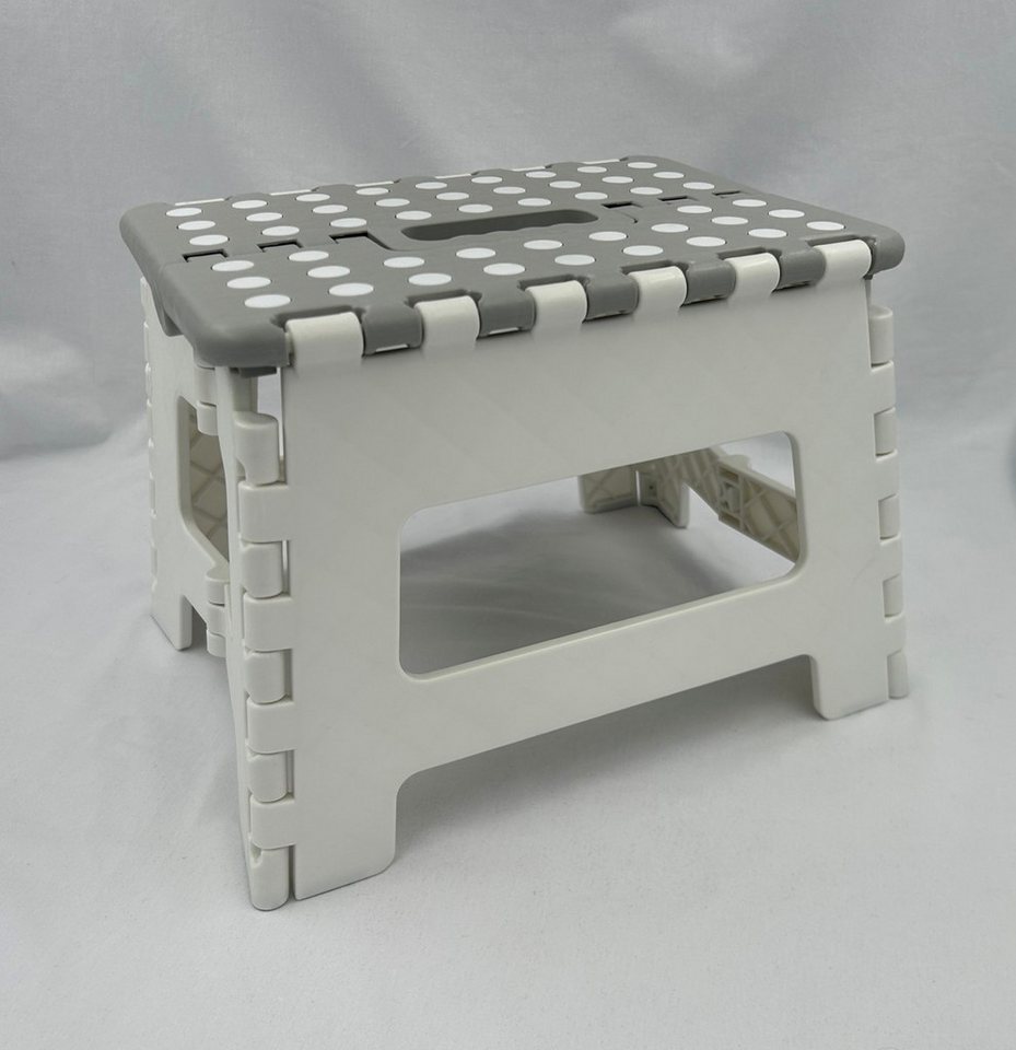 HH-Haushalt Klapptritt Klapphocker, Klapptritt, Tritthocker Grau/Weiß Faltbar H22cm bis 150KG HH-Haushalt Klapptritt Klapphocker, Klapptritt, Tritthocker Grau/Weiß Faltbar H22cm bis 150KG von HH-Haushalt