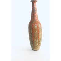 Midcentury Modern Studio Pottery Große Dicke Glasierte Vase, Ungarn 1960Er Jahre von HHArtdesignBE