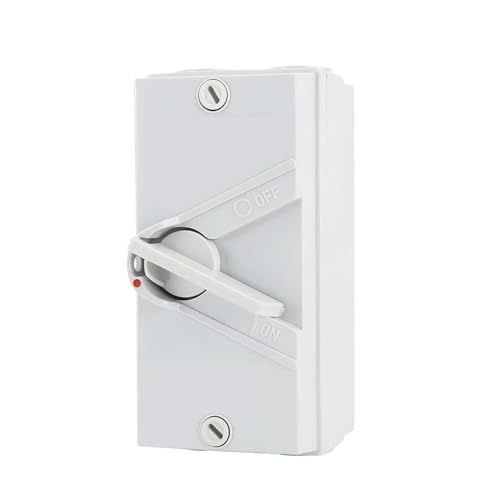 IP66 1P 2P 3P 4Pole 20A 35A 63Amp Weatherproof Isolating Switch Outdoor Switch Knob Swicth Toggle Switch(20A,2P_440V) von HHB18I