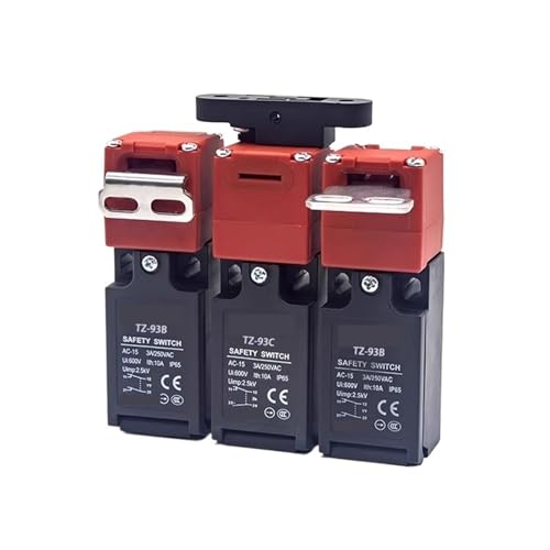 Safety Door Switch TZ-93C/93B Door Limit Switch Key Industrial Safety Power Switch(TZ-93C with K2) von HHB18I
