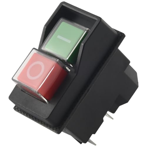 Waterproof Electromagnetic Push Button Switch 5 Pins KJD17 220-240V Magnetic Starter Power Safety Switches Waterproof Electromagnetic Push Button Switch 5 Pins KJD17 220-240V Magnetic Starter Power Safety Switches von HHB18I