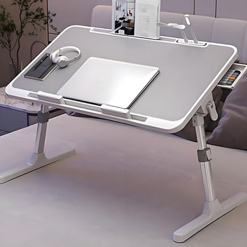 HHCTEBEC SchoßSchreibtisch FüRs Bett, Klappbarer LaptopstäNder für Den Betttisch, Verstellbarer Tragbarer Laptop-Betttablett-Schreibtisch Arbeiten, Schreiben Auf Dem Sofa,C HHCTEBEC SchoßSchreibtisch FüRs Bett, Klappbarer LaptopstäNder für Den Betttisch, Verstellbarer Tragbarer Laptop-Betttablett-Schreibtisch Arbeiten, Schreiben Auf Dem Sofa,C von HHCTEBEC