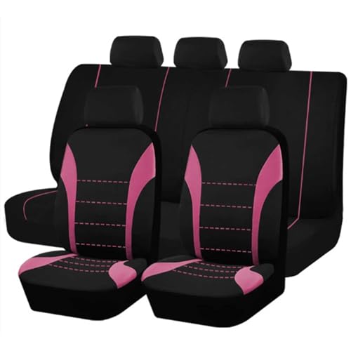 Autositzbezüge Set Für Dacia Sandero Stepway 3rd Gen 2nd Gen 2012-2020 2021 2022 2023 2024 2025, 5 Sitzer Allwetter Vorder Und Rücksitze Autositz Schonbezug Atmungsaktiv Auto-Innenraum Zubehör Autositzbezüge Set Für Dacia Sandero Stepway 3rd Gen 2nd Gen 2012-2020 2021 2022 2023 2024 2025, 5 Sitzer Allwetter Vorder Und Rücksitze Autositz Schonbezug Atmungsaktiv Auto-Innenraum Zubehör von HHCVLUZI