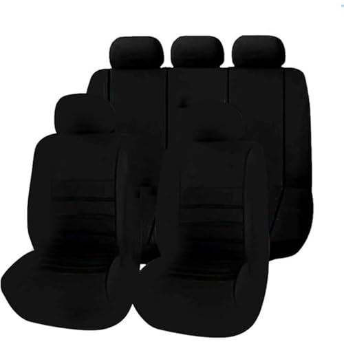 HHCVLUZI 5 Sitzer Auto Sitzbezug Für Dacia Sandero 3 / Sandero Stepway 3 III 2021-2023 2024,Vorne Und Hinten Auto-Schonbezüge Wasserdichtes VerschleißFest Sitzschutz Zubehör Innenraum,Black HHCVLUZI 5 Sitzer Auto Sitzbezug Für Dacia Sandero 3 / Sandero Stepway 3 III 2021-2023 2024,Vorne Und Hinten Auto-Schonbezüge Wasserdichtes VerschleißFest Sitzschutz Zubehör Innenraum,Black von HHCVLUZI