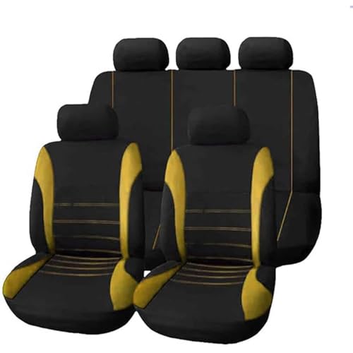 HHCVLUZI 5 Sitzer Auto Sitzbezug Für Leon Mk2 Leon Mk3 Leon 1 Leon 2 Leon 3 Leon 5F Leon Fr,Vorne Und Hinten Auto-Schonbezüge Wasserdichtes VerschleißFest Sitzschutz Zubehör Innenraum,Yellow HHCVLUZI 5 Sitzer Auto Sitzbezug Für Leon Mk2 Leon Mk3 Leon 1 Leon 2 Leon 3 Leon 5F Leon Fr,Vorne Und Hinten Auto-Schonbezüge Wasserdichtes VerschleißFest Sitzschutz Zubehör Innenraum,Yellow von HHCVLUZI