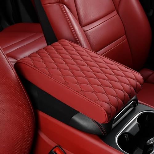 HHCVN Auto Armlehne Abdeckung Für Mercedes-Benz GLE Coupe C292 C167, PU Leder Seasons Universal Mittelarmlehne Schutz Auto Innenraum Zubehör,Red HHCVN Auto Armlehne Abdeckung Für Mercedes-Benz GLE Coupe C292 C167, PU Leder Seasons Universal Mittelarmlehne Schutz Auto Innenraum Zubehör,Red von HHCVN