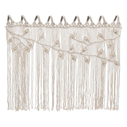 HHEMSTD Türvorhang 110 x 80cm Boho Vorhang Wandbehang Türdekorationsvorhang Fenster Wandbehang Trennwandvorhang Fenstervorhänge Wandteppich Wanddeko Beige HHEMSTD Türvorhang 110 x 80cm Boho Vorhang Wandbehang Türdekorationsvorhang Fenster Wandbehang Trennwandvorhang Fenstervorhänge Wandteppich Wanddeko Beige von HHEMSTD