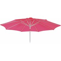 Ersatz-Bezug für Sonnenschirm Asti, Sonnenschirmbezug Ersatzbezug, ø 3m Stoff/Textil 5kg pink - pink von HHG