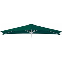 Ersatz-Bezug für Sonnenschirm Castellammare, Sonnenschirmbezug Ersatzbezug, 2x3m rechteckig Stoff/Textil 4,5kg UV-Schutz 50+ grün - green von HHG